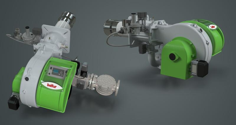 Новые промышленные горелки Baltur с низкими выбросами