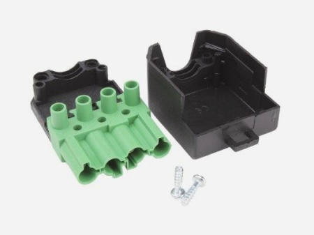 Штекер для горелки Baltur 4P мама, 0005130075