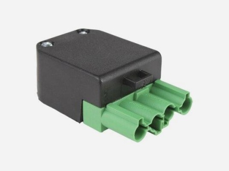 Штекер для горелки Baltur 4P мама, 0005130075