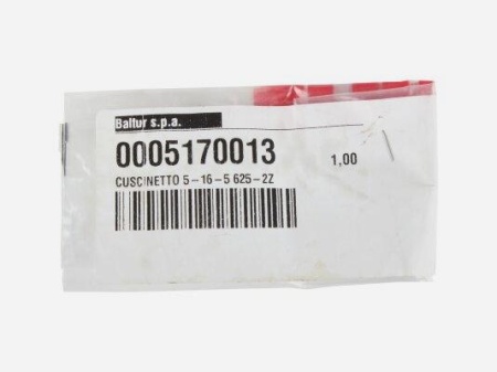 Подшипник для горелки Baltur 16 / 5 x 5 мм, 0005170013